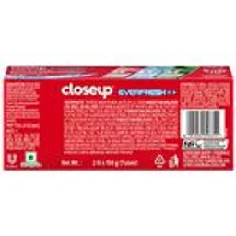 Close Up Closeup Everfresh Red Toothpaste Hot (Pack of 2), 150 g-3.webp